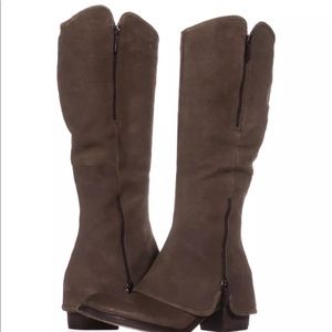 Donald J Pliner Casual Knee-High Boots Dark Olive